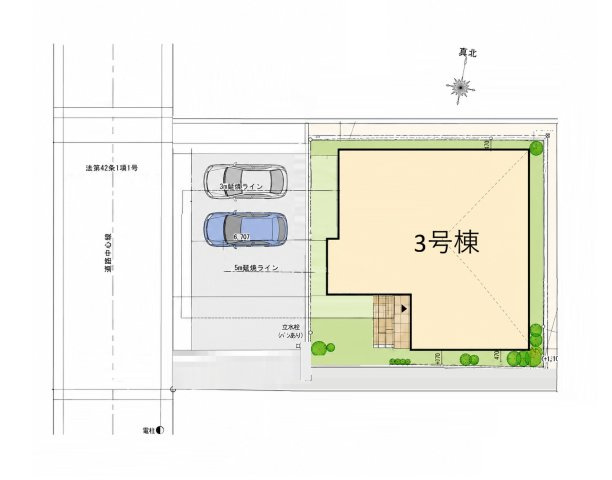太宰府市石坂2丁目第3-3棟（3号棟）　の間取り