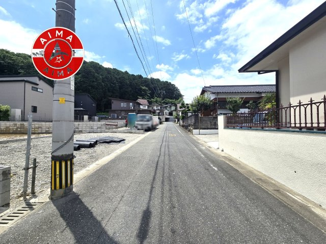 太宰府市石坂2丁目第3-3棟（3号棟）　の外観|前面道路含む現地の写真です。