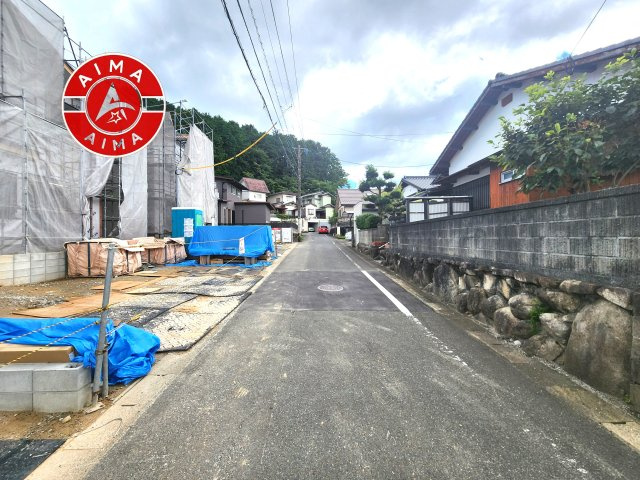 太宰府市石坂2丁目第3-3棟（3号棟）　の外観|前面道路含む現地の写真です。