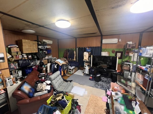 芳賀郡市貝町赤羽　中古戸建　使い方広がる建物2棟付き住宅！市貝町赤羽の緑豊かな住環境の洋室|1F洋室