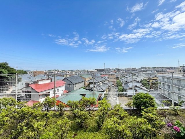 アーバンシティ浜松山手町の展望|バルコニーからはのどかな風景を眺めることができます。　