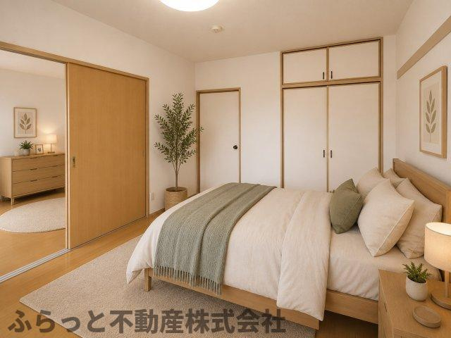 グリーンヒルズなかのⅡの内装|家具・家電はAIによるイメージとなります
