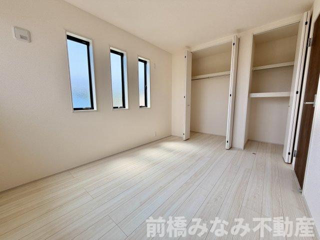 【新築】前橋市亀里町第１　３号棟(全３棟)　リーブルガーデン　新築建売分譲の洋室|スタンダードな洋室です