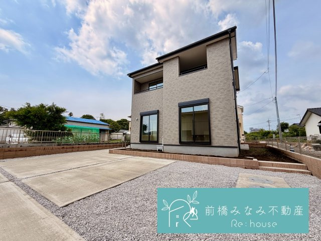【新築】前橋市亀里町第１　３号棟(全３棟)　リーブルガーデン　新築建売分譲の外観|外観もきれいです