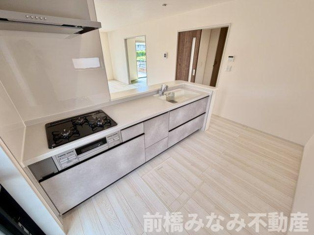 【新築】前橋市亀里町第１　３号棟(全３棟)　リーブルガーデン　新築建売分譲のキッチン|お料理しやすいキッチンです