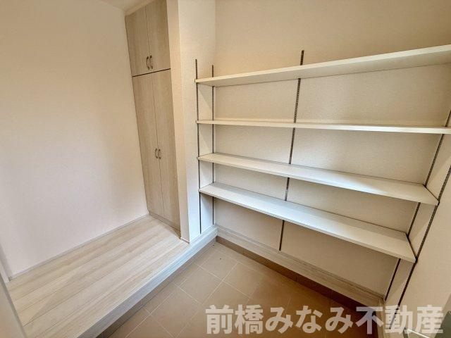 【新築】前橋市亀里町第１　２号棟(全３棟)　リーブルガーデン　新築建売分譲の収納|たっぷりとした収納スペースです