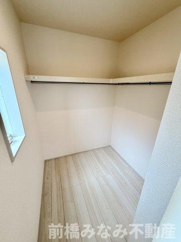【新築】前橋市亀里町第１　２号棟(全３棟)　リーブルガーデン　新築建売分譲の収納|たっぷりとした収納スペースです