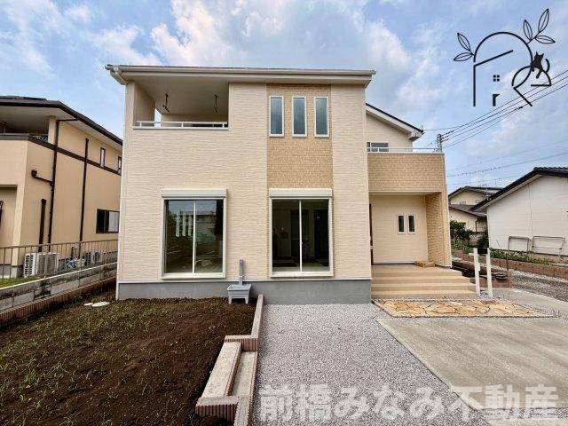 【新築】前橋市亀里町第１　２号棟(全３棟)　リーブルガーデン　新築建売分譲の外観|外観もきれいです