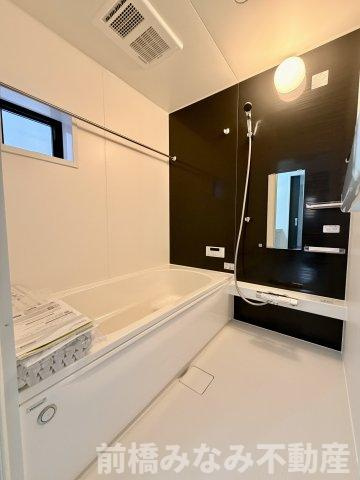 【新築】前橋市南町4丁目1期　限定1棟　ケーボックス　新築建売の浴室|お風呂です
