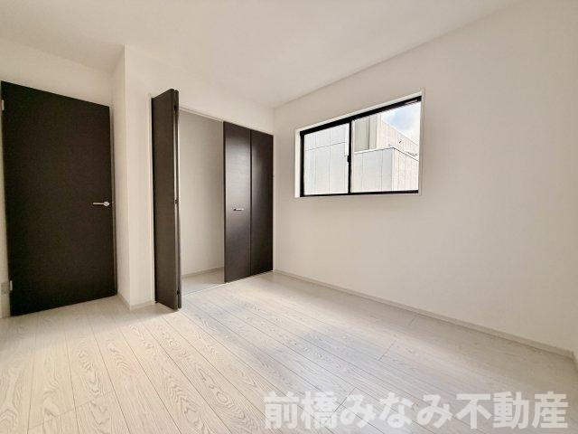 【新築】前橋市南町4丁目1期　限定1棟　ケーボックス　新築建売の洋室|コンパクトで使いやすい洋室です