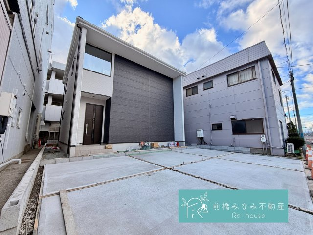 【新築】前橋市南町4丁目1期　限定1棟　ケーボックス　新築建売の外観|落ち着いた雰囲気の外観です