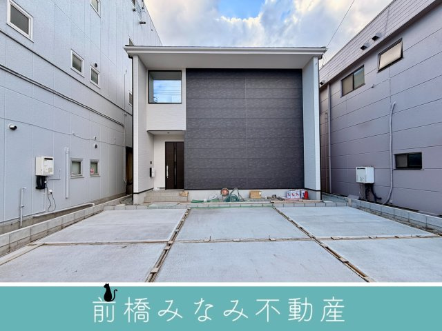 【新築】前橋市南町4丁目1期　限定1棟　ケーボックス　新築建売の外観|外観もきれいです