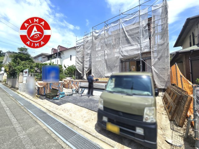 N・筑紫野市原第2-1棟（1号棟）の外観|デザイン性のある外観です。