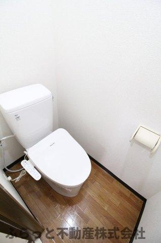 グリーンヒルズなかのⅢのトイレ|コンパクトで使いやすいトイレです