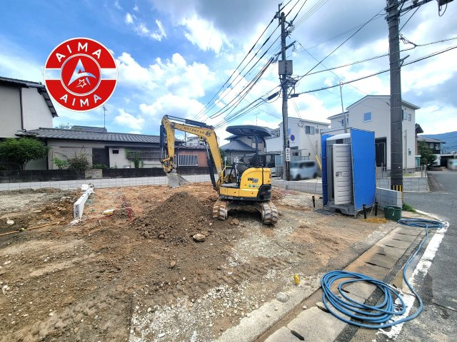 福岡市南区老司3丁目第1-2棟（A号棟）の外観|デザイン性のある外観です。