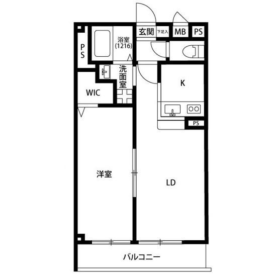 【間取り】 | アンプルールフェールオロールⅡ