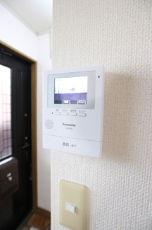 TVモニター付きで来客時も安心♪