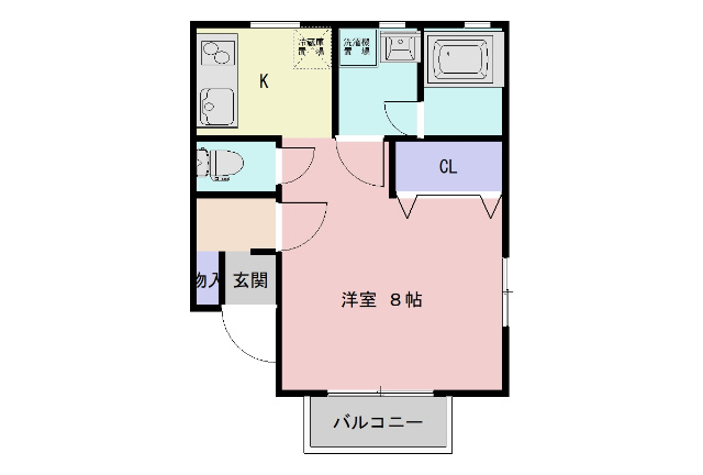 メイプルハイツOの間取り