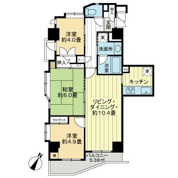【間取り】 | エクメーネ赤羽