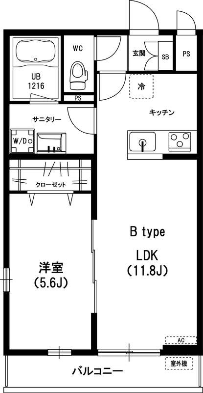 リブリ・LOTUSの間取り
