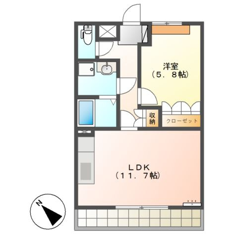 Sun Forestの間取り
