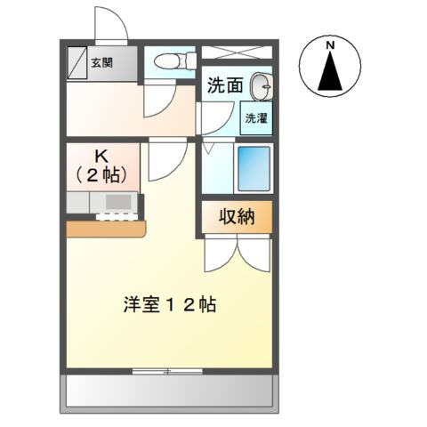 アメニティ冨士見の間取り