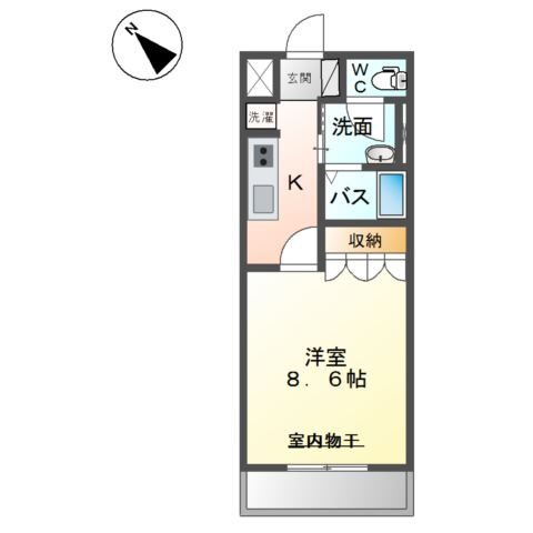 コーラルの間取り