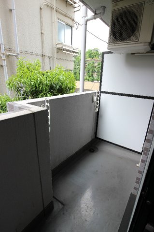 スカイコート文京小石川のバルコニー