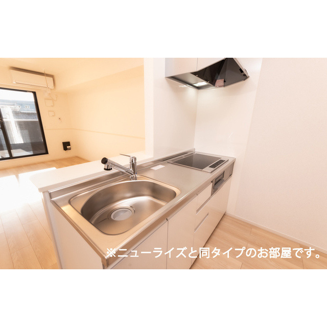 岐阜市長森本町２丁目のアパートのキッチン|※完成前のため画像は全てイメージです