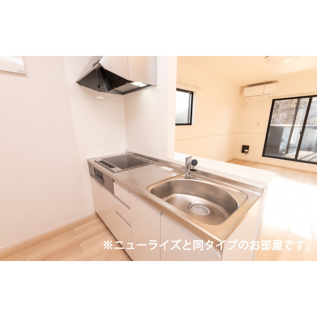 岐阜市長森本町２丁目のアパートのキッチン|※完成前のため画像は全てイメージです