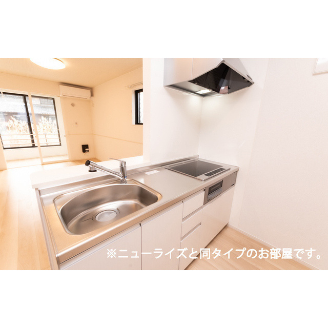 岐阜市長森本町２丁目のアパートのキッチン|※完成前のため画像は全てイメージです