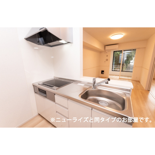 岐阜市長森本町２丁目のアパートのキッチン|※完成前のため画像は全てイメージです