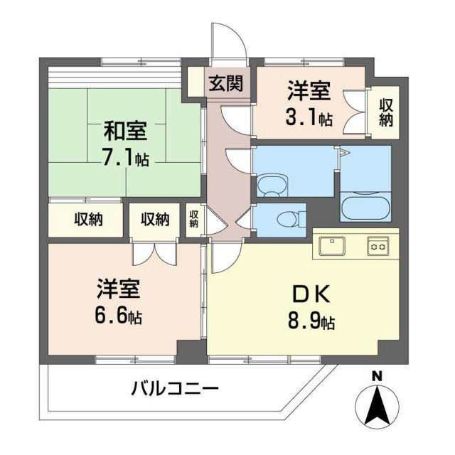 Ｍａｉｓｏｎ　Ｇｏｔｏｈの間取り