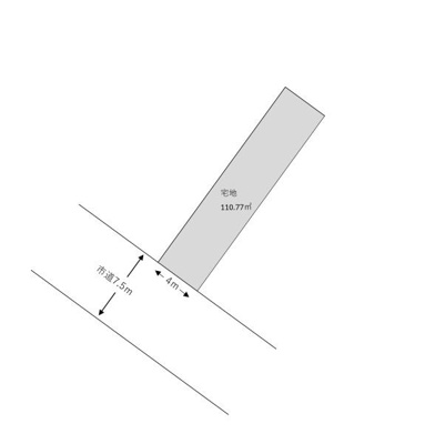 【区画図】 | 鳥取市茶町土地