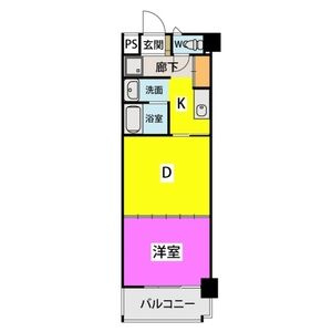 【間取り】 | ユニティ美野島