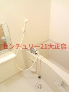 レオンコンフォート弁天町の浴室