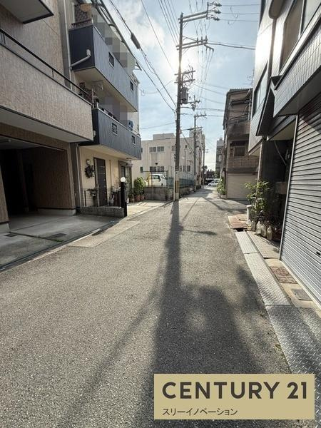 三軒家東6丁目中古戸建の前面道路含む現地写真