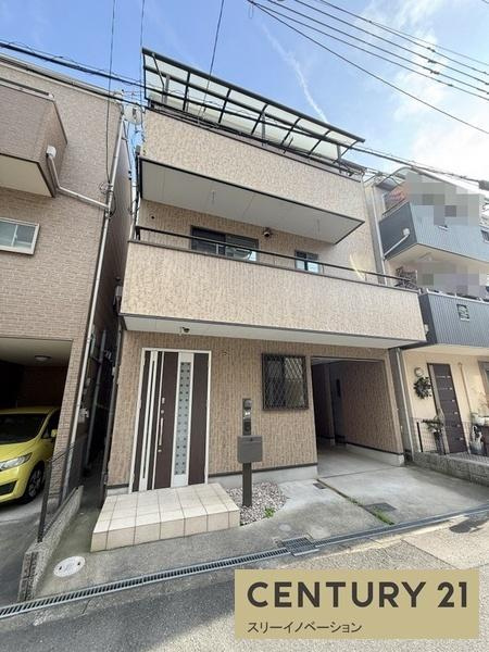 三軒家東6丁目中古戸建の前面道路含む現地写真