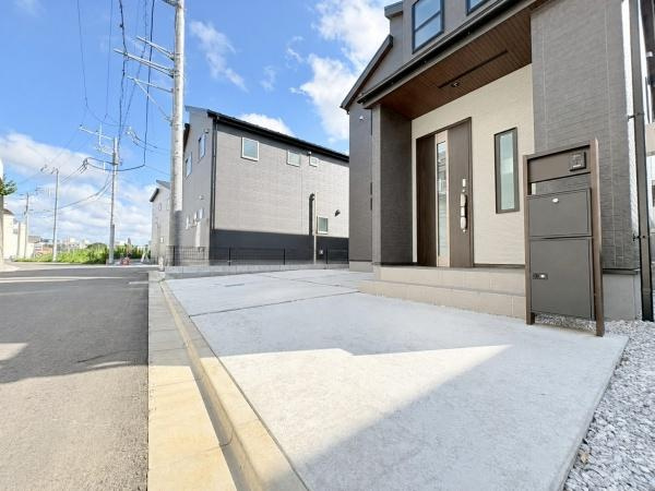 大和市福田の新築一戸建の駐車場|駐車場有。