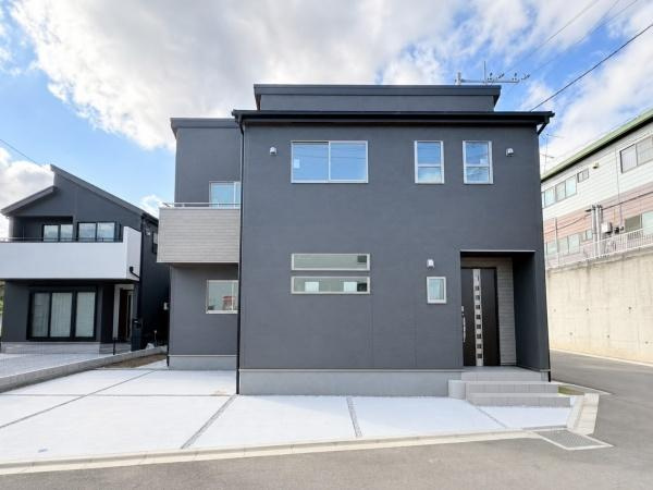 大和市福田の新築一戸建の外観|9号棟外観写真。