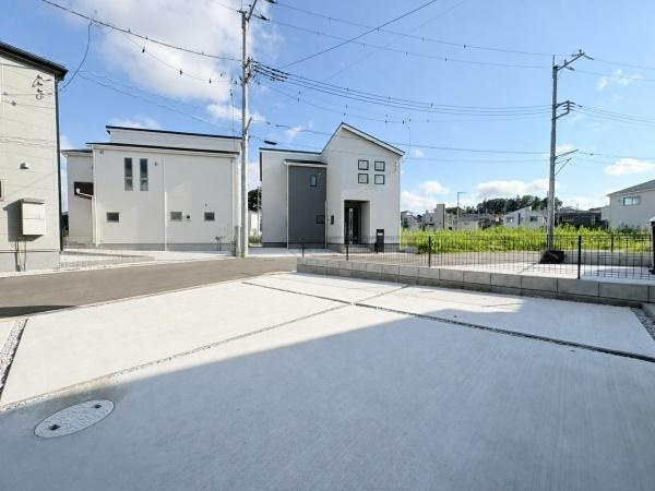大和市福田の新築一戸建の駐車場|駐車場有。
