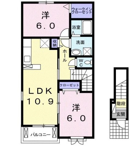 サン　ヒルズの間取り
