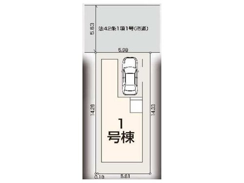 【Livele Garden.S】小平小川西町第８の区画図