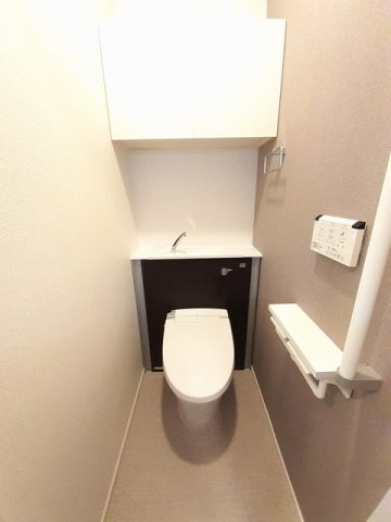 プレッソ　リンクウのトイレ