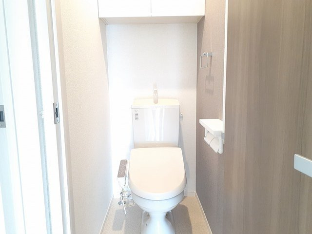 ステーションサイド下菅谷のトイレ|トイレもきれいです