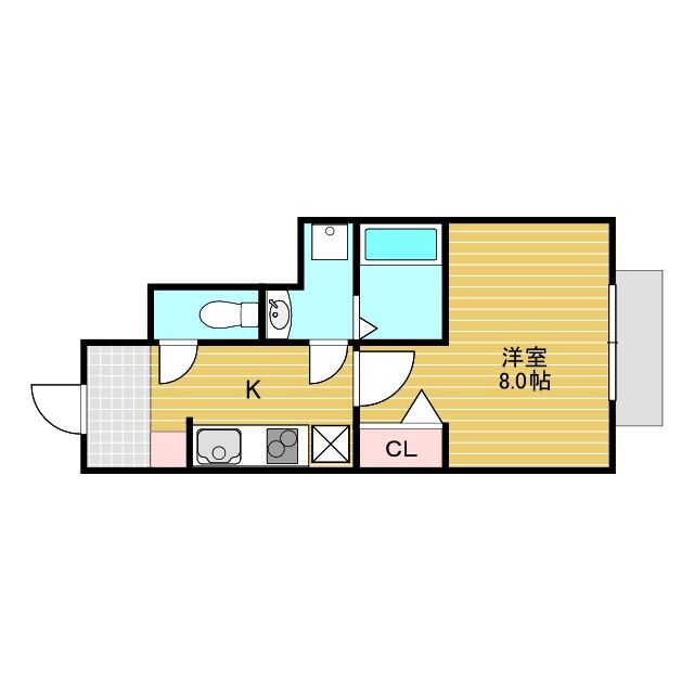 ブレーブエムズの間取り