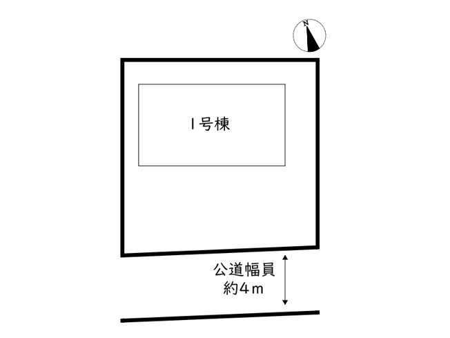 【区画図】 | 姫路市庄田第1／全1棟