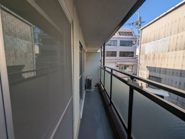 リブランス河村マンションのバルコニー