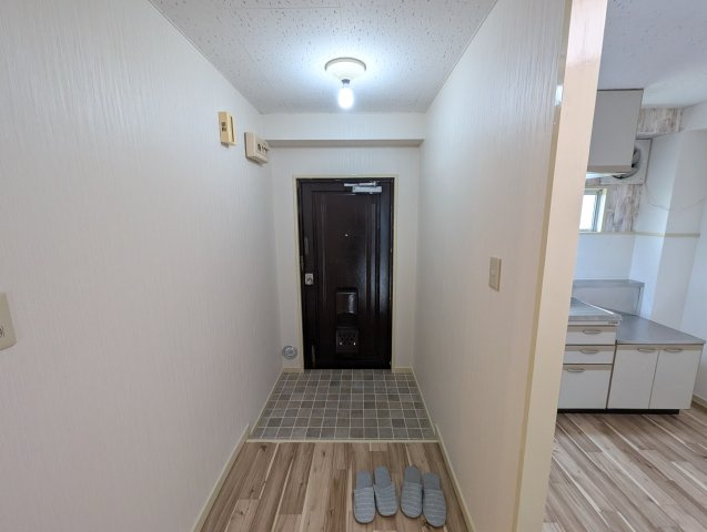 リブランス河村マンションの玄関