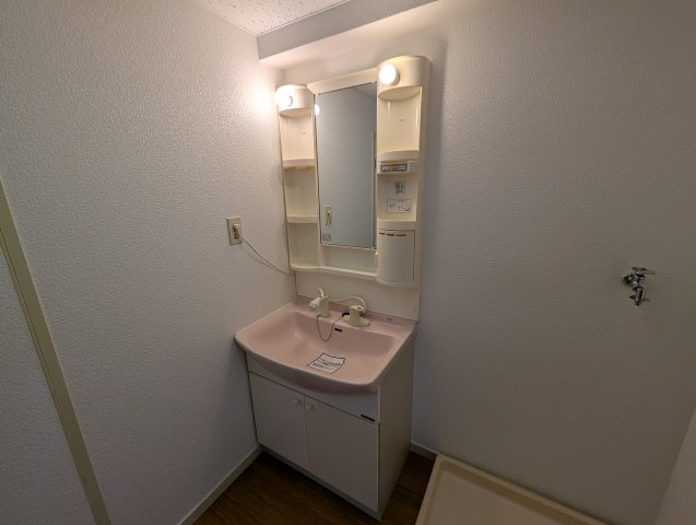 リブランス河村マンションの独立洗面台